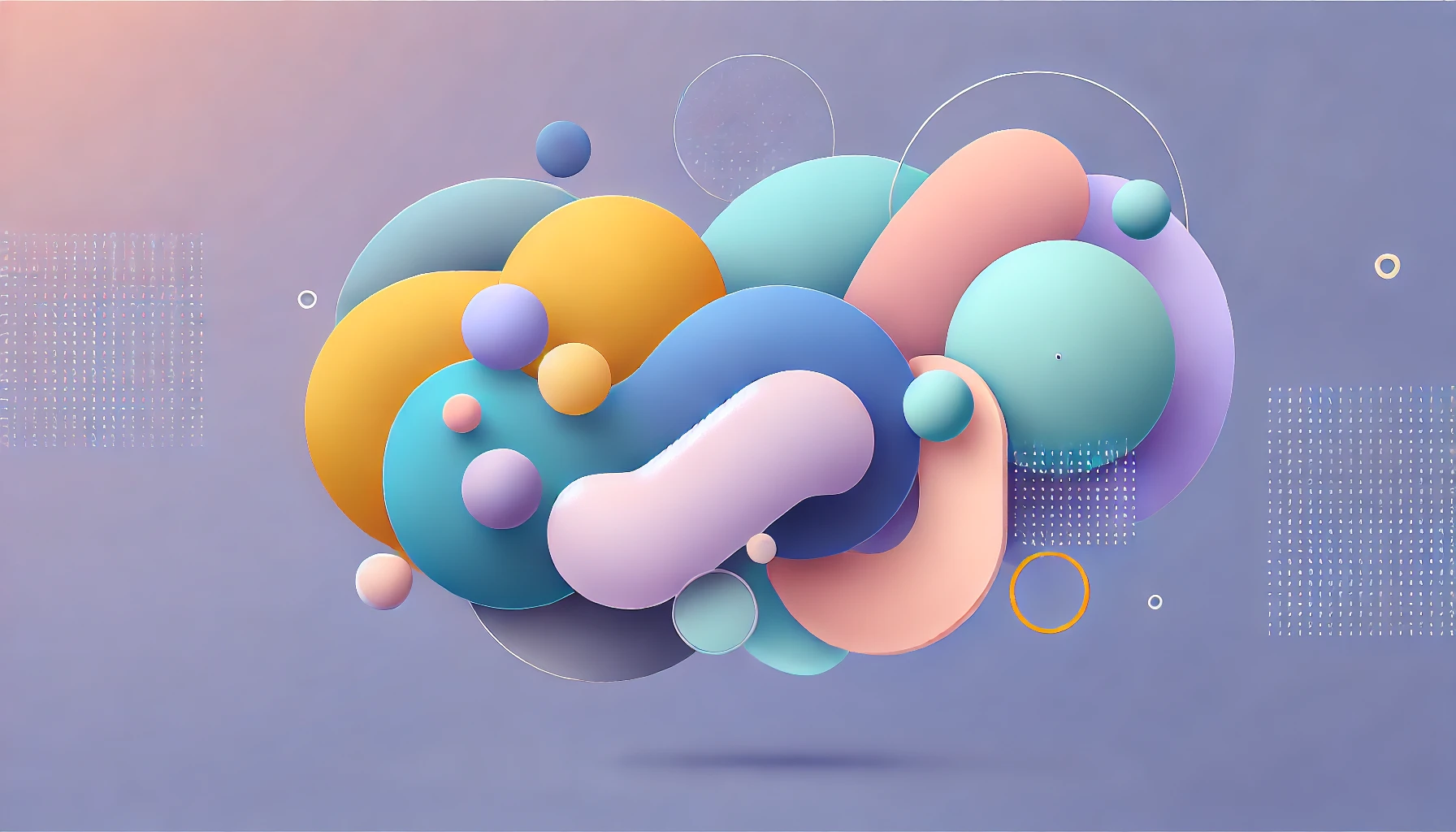 AI:n luoma abstrakti graafinen kuvio